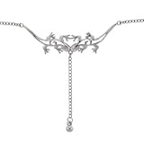 Dual GROOVY GECKO Lilac BACK Belly Chain