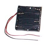 Battery Holder for 4 AA Batteries