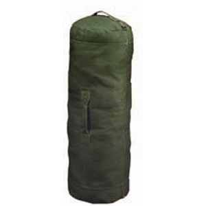 Zippered Canvas Duffle Bag, 42 