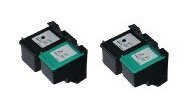 2 Black 2 Color Ink For HP 74xl 75xl hp74 hp75 hp74xl hp75xl Photosmart C4580
