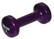 Colored VinylCoated Dumbbells - Pair - 3 lb - Exercise