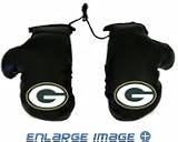 Green Bay Packers NFL Rearview Mirror Mini Boxing Gloves