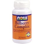 NOW Foods, Bilberry Complex 80mg - 100 Caps