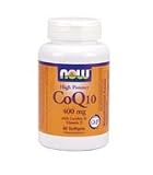 Now Foods CoQ10 400mg, 60 gels( Five Pack)