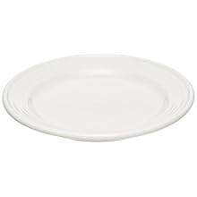 Dinex DX5CBPB02 Dinet Bread and Dessert Plate, 5-1/2" Diameter, White (Case of 36)