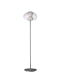 Kovacs P3804-077 Chrome Soft Contemporary / Modern Single Light Up Lighting Torchiere Lamp from the