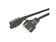 Cables To Go - 27399 - 6ft Polarized 2-Slot Power Cord