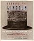 Looking for Lincoln: The Making of an American Icon