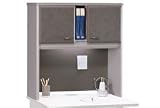Office Products : 36 Inch Hutch In Pewter - Modular Office Furniture