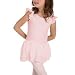 Girls Body Wrappers Flutter Dress Leotard - 2237