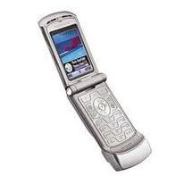 Motorola v3 (RAZR) including Pay-as-you-Go Pre-pay SIM Card (Locked to network) - Silver colour