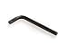 Short Arm Hex Key Black Finish 1/4 Size x 3 11/32 Length, ANSI B18.3, GGG-K-275 (Pack of 100)