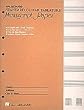 Manuscript Guitar Tab Paper