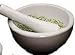 Fox Run Mortar and Pestle - Ceramic - 3&frac12;"