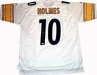 Santonio Holmes Signed Pittsburgh Steelers Reebok EQT Jersey