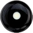 Planet Waves ABS Bridge/End Pin Set, Black & Ivory