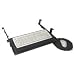 Sliding Keyboard Drawer, Mounts to Desk (Black) (23.75"W x 16.75"D (overall))