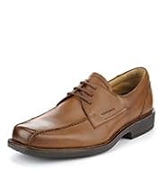 Airflex™ Leather Padded Collar Lace Up Shoes