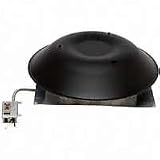 Ll Building Products Black Roof Mount Power Vent PR1DBL
