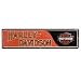 Harley-Davidson&reg; Transportation Tin Sign--NEW for 2009. Embossed tin sign. Measures 6" x 23". Made in the USA. 99351-09V