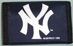 New York Yankees Nylon Trifold Wallet