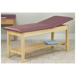 Clinton Industries Classic Line Treatment Table W/ Full Shelf 24" Width