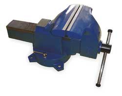Westward 3FDH2 Bench Vise, Mechanics, 8 In