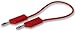 HIRSCHMANN TEST AND MEASUREMENT 934092101 TEST LEAD, RED, 1M, 60V, 16A (5 pieces)