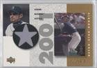 2002 UD Authentics Retro Star Rookie Jerseys Gold #SRI - Ichiro Suzuki/275