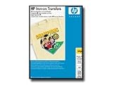 Hewlett Packard Iron-on T-Shirt Transfers for Inkjet Printers A4, Ref C6050A [Pk 12]