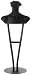 Ladies' Counter Top w/ Slant Head Design Black/--- Lot of 1 each