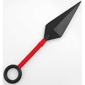 9" Black Kunai of Ancient Japan Athame
