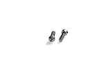 Stainless Steel Machine Screw, Drilled Fillister Head, Slotted Drive, MIL-SPEC, #10-24, 5/16