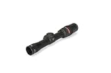 Accupoint 1.25-4 X 24 Triangle RifleScope, Red