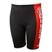 Boys Endurance Plus Unwind Splice Jammer - Black and Red