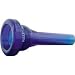 Kelly Mouthpieces Trombone Mouthpiece Large Shank Crystal Blue 5G