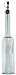 Spanish Recycled Glass Tall Oil Bottle 12.5"H Set of Two