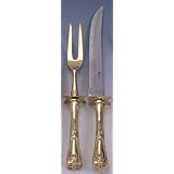 GOLD CARVING SET - GOLD PLATED CARVING SET by Jaf GIfts