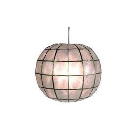 Simple Best Quality Unique Overhead Lighting - 11 Capiz Sea Shell Hanging Ceiling Light... by Oriental Furniture