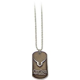  Code Geass: Lelouch Geass Symbol Dog Tag Necklace