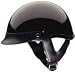 Automotive : Motorcycle Half Helmets Beanie Helmet 100SolidBlack