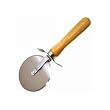 Chef Craft 1 Piece Super Pizza Cutter, Slicer Stainless Steel with 4" Wood Handle