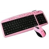 PINK KEYBOARD & MOUSE