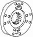 New Brake Disc 249020A1 Fits 430CK 480C 480CK 530CK