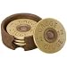 Demdaco Big Sky Carvers 70515 Set of 4 Shotgun Shell Coasters