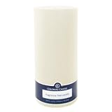 Pillar Colonial Candle White Unscented