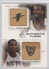 2000-01 SP Game Floor Authentic Floor Combos #C2 - Marc Jackson/Stephen Jackson