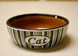 Katzen-Keramiknapf 13cm