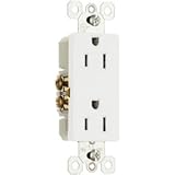 15A WHT 2P Deco Outlet