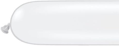 Pearl White 260q Qualatex Modelling Balloons x 20